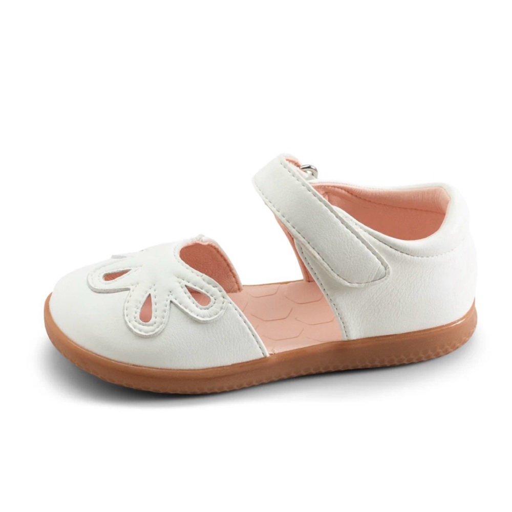 Livie and Luca White Petal Dew Drop Mary Jane Size 10 - Picture 2 of 5